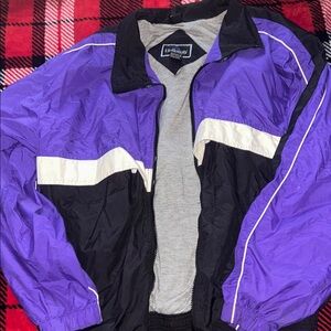 Purple and Black vintage Jacket